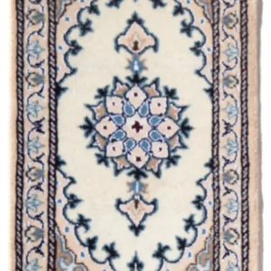 Persisk teppe - Nain - 60 x 40 cm - krem