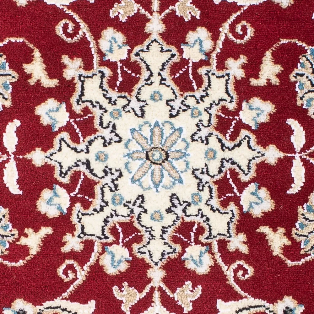 Persisk teppe - Nain - 89 x 56 cm - mørk rød
