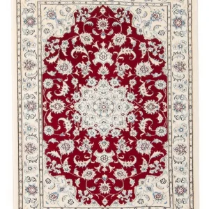 Persisk teppe - Nain - Premium - 117 x 80 cm - rød