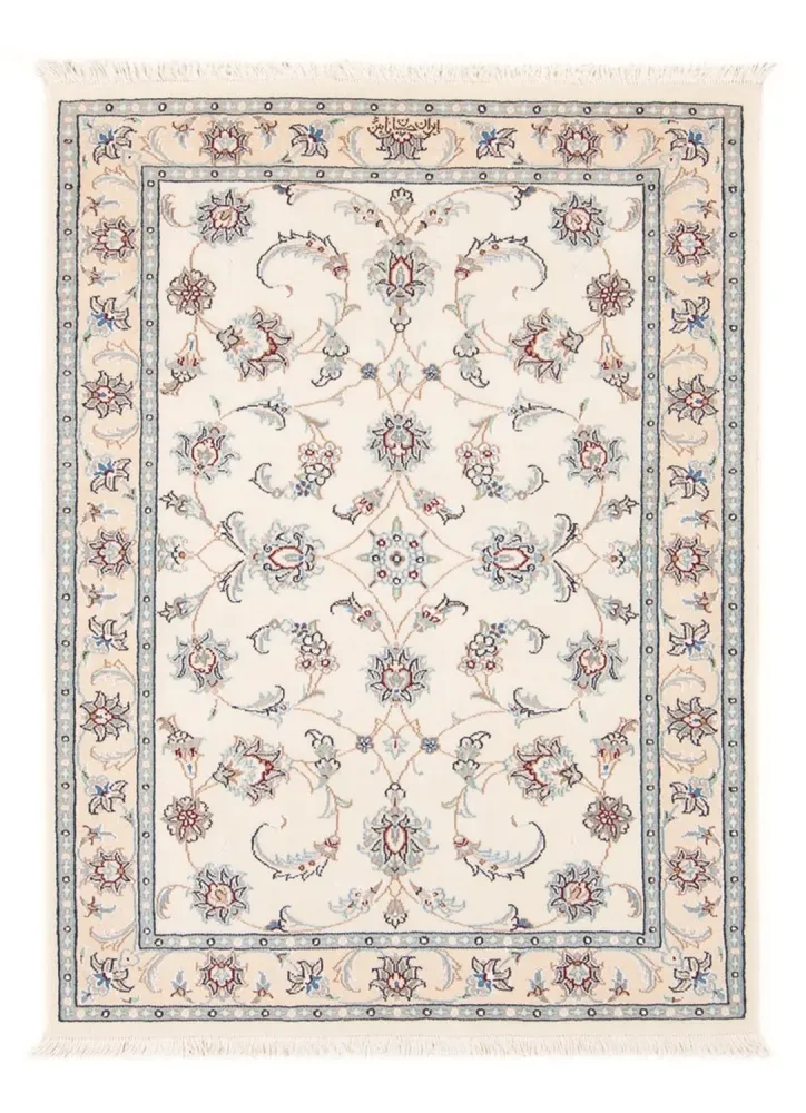 Persisk teppe - Nain - Premium - 118 x 80 cm - krem