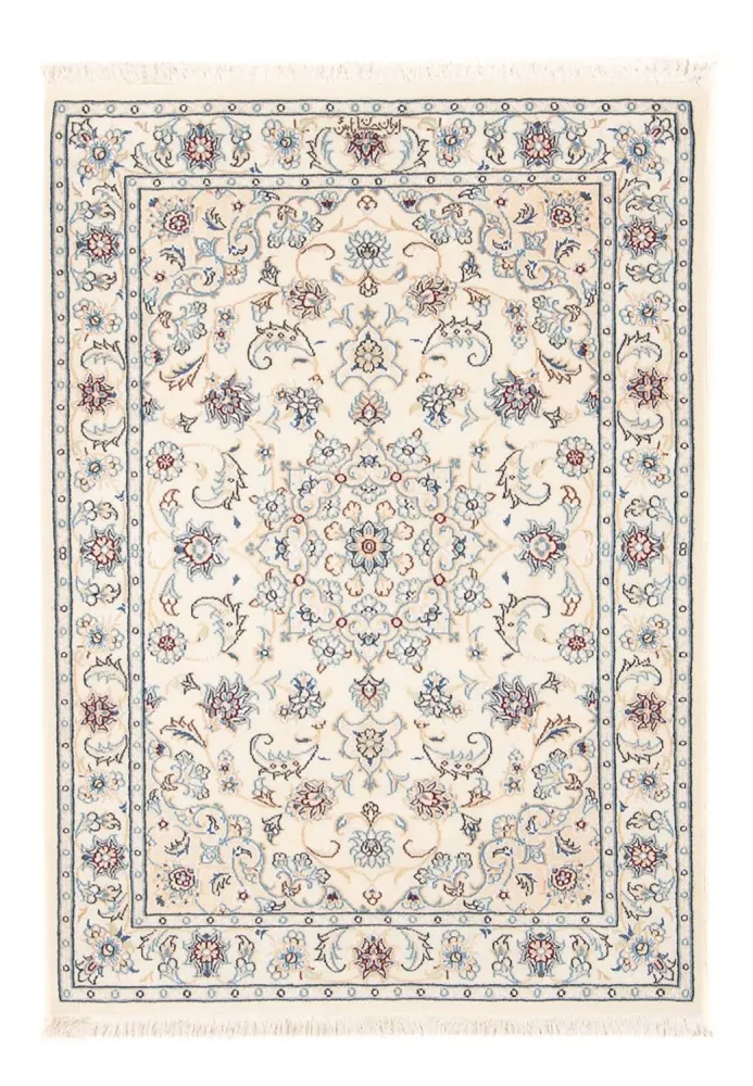 Persisk teppe - Nain - Premium - 118 x 80 cm - krem