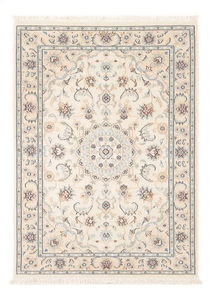 Persisk teppe - Nain - Premium - 118 x 82 cm - krem