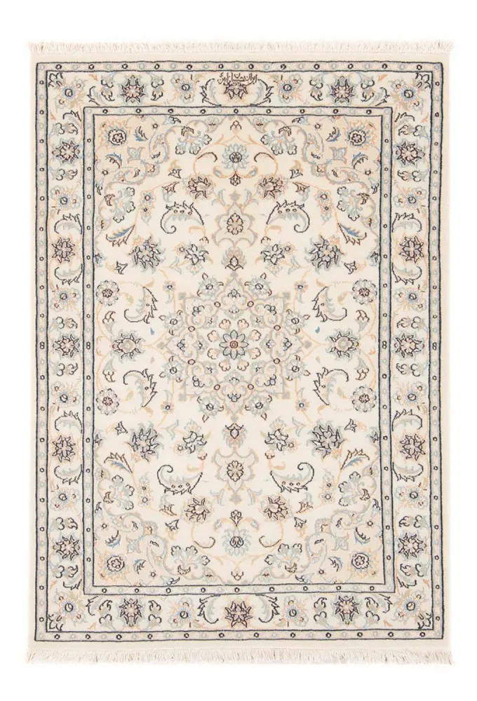 Persisk teppe - Nain - Premium - 118 x 81 cm - krem