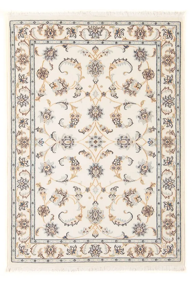 Persisk teppe - Nain - Premium - 118 x 80 cm - krem