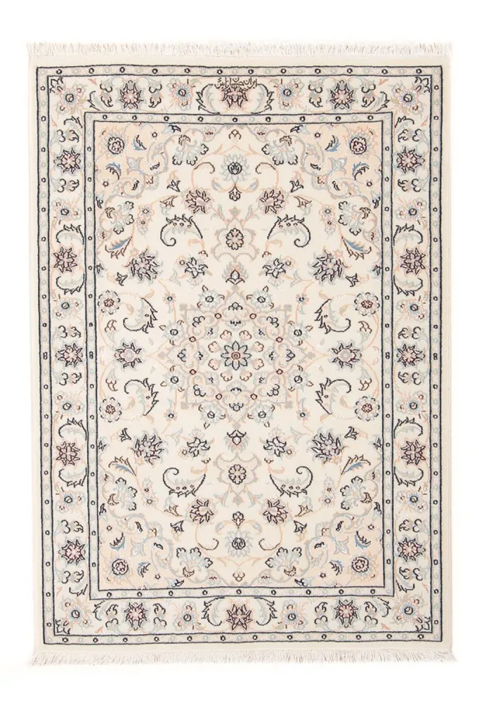 Persisk teppe - Nain - Premium - 119 x 80 cm - krem