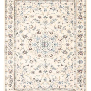 Persisk teppe - Nain - Premium - 119 x 81 cm - krem