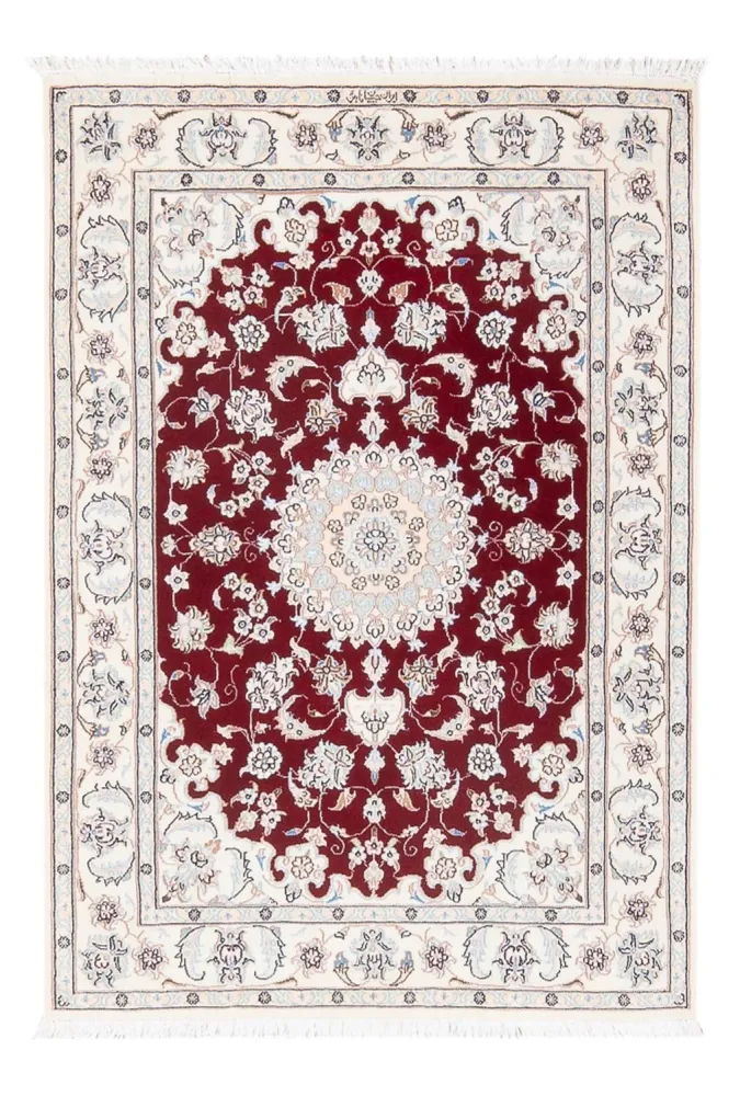 Persisk teppe - Nain - Premium - 120 x 80 cm - rød