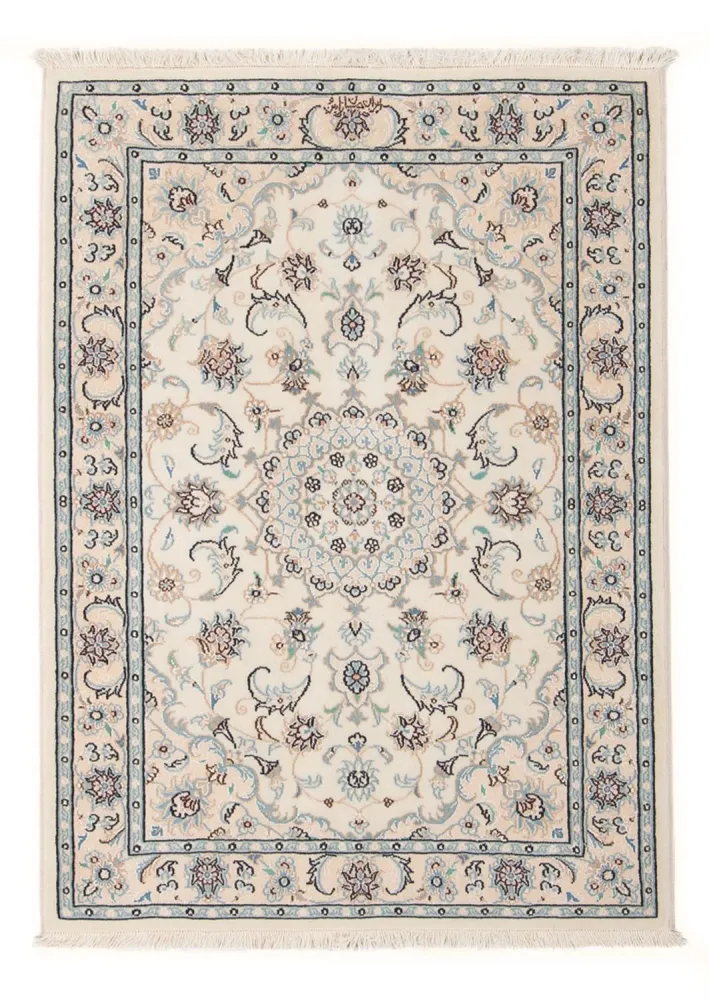 Persisk teppe - Nain - Premium - 120 x 80 cm - krem