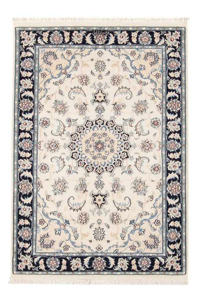 Persisk teppe - Nain - Premium - 120 x 81 cm - krem
