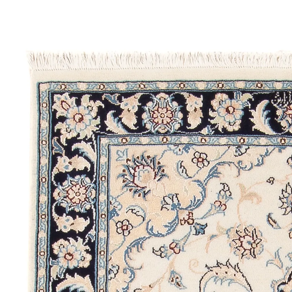 Persisk teppe - Nain - Premium - 120 x 81 cm - krem