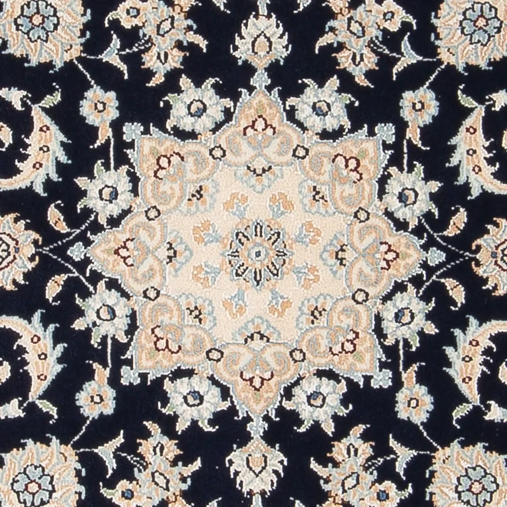 Persisk teppe - Nain - Premium - 120 x 80 cm - mørkeblå
