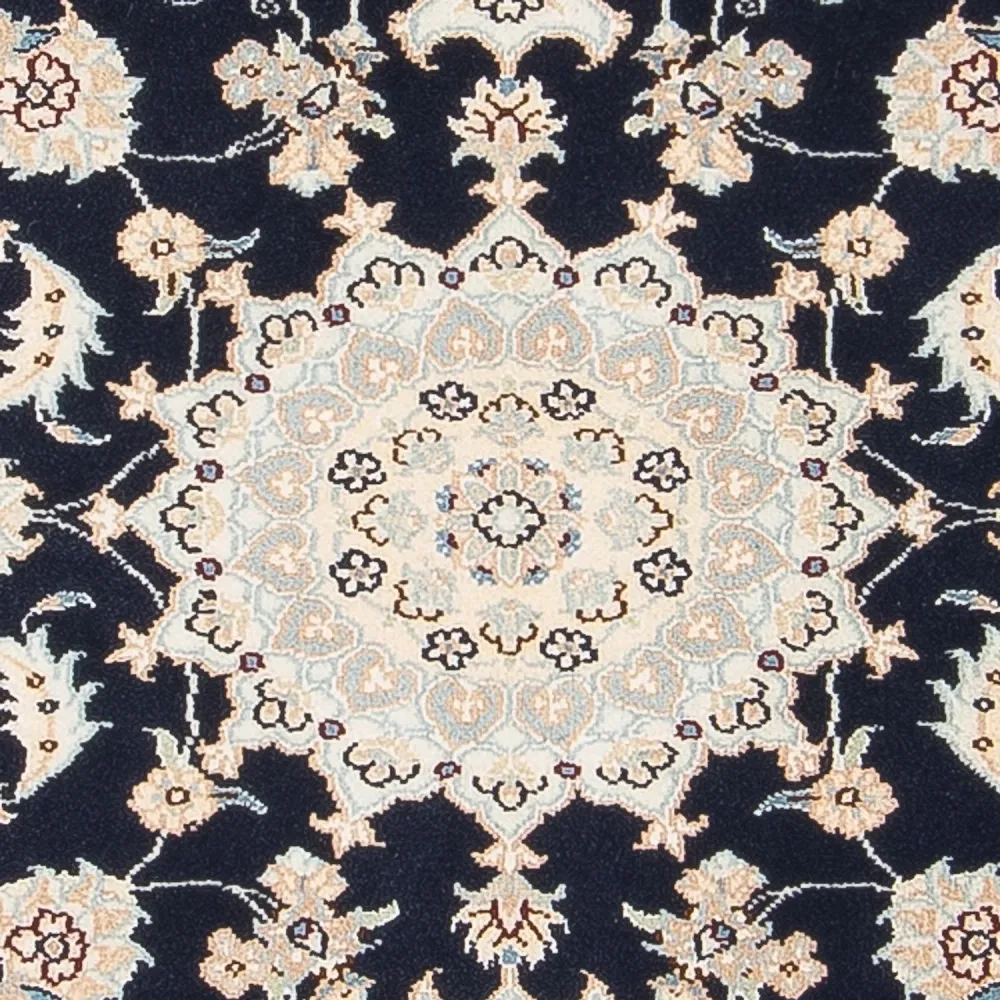 Persisk teppe - Nain - Premium - 120 x 80 cm - mørkeblå