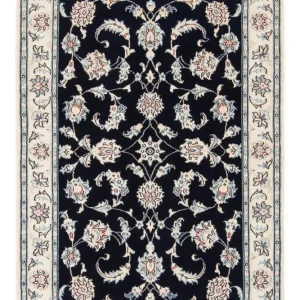 Persisk teppe - Nain - Premium - 120 x 80 cm - mørkeblå