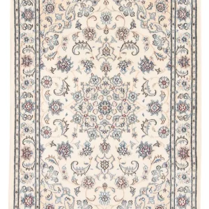 Persisk teppe - Nain - Premium - 121 x 82 cm - krem