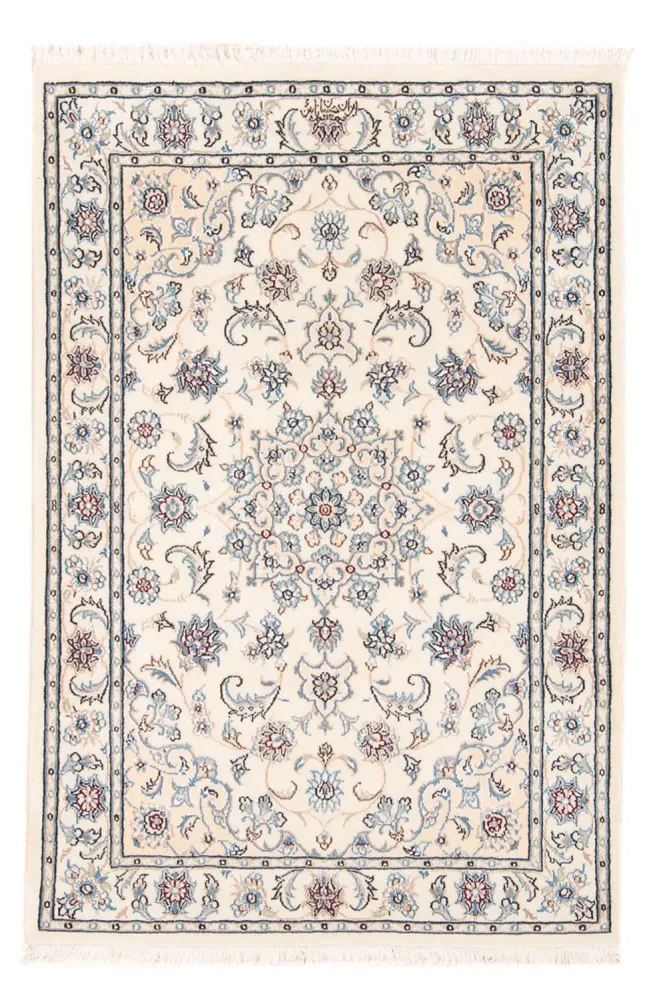 Persisk teppe - Nain - Premium - 121 x 82 cm - krem
