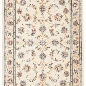 Persisk teppe - Nain - Premium - 122 x 82 cm - krem