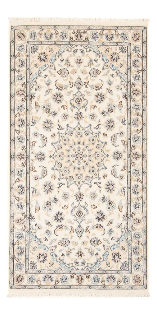 Persisk teppe - Nain - Premium - 140 x 74 cm - krem