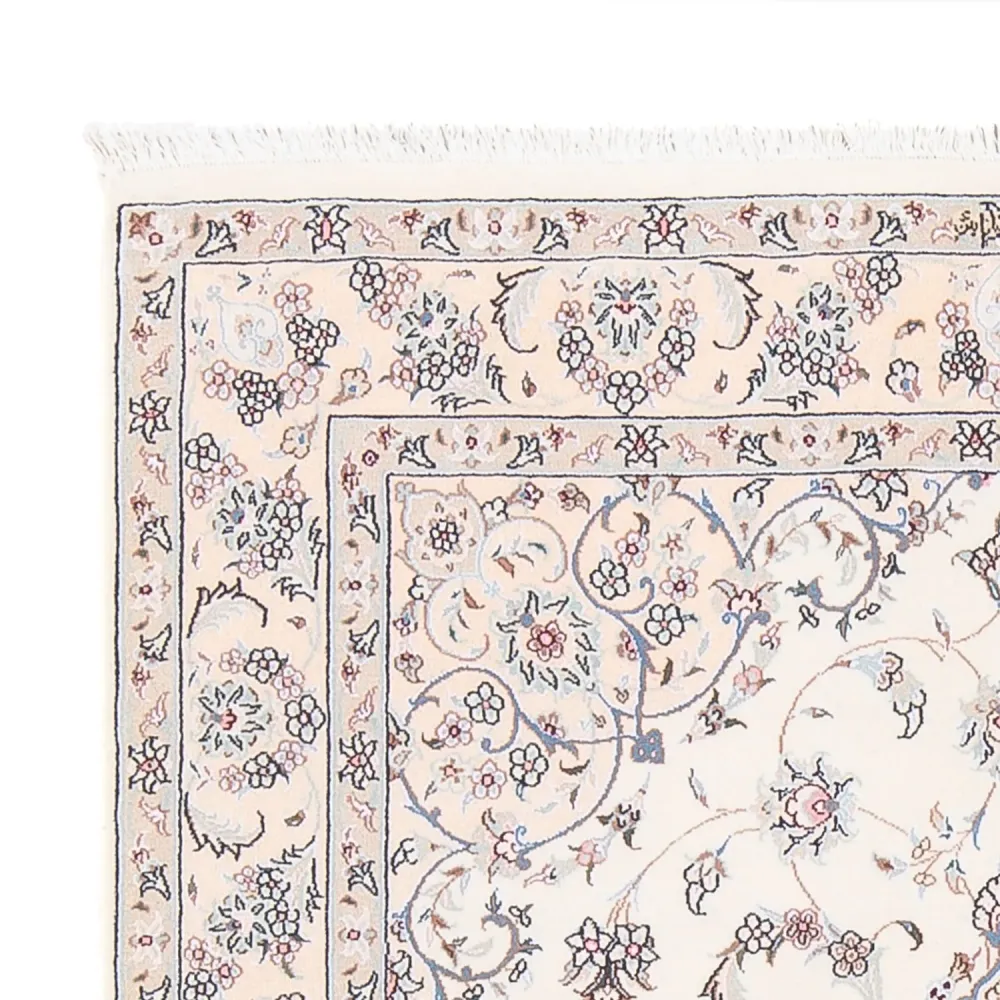 Persisk teppe - Nain - Premium - 158 x 111 cm - krem