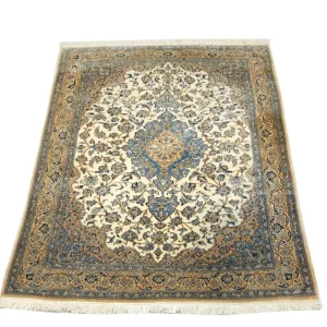 Persisk teppe - Nain - Premium - 190 x 127 cm - naturhvit