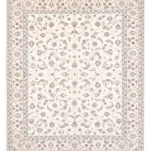 Persisk teppe - Nain - Premium - 198 x 150 cm - krem