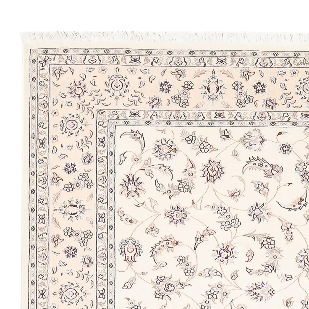 Persisk teppe - Nain - Premium - 198 x 150 cm - krem
