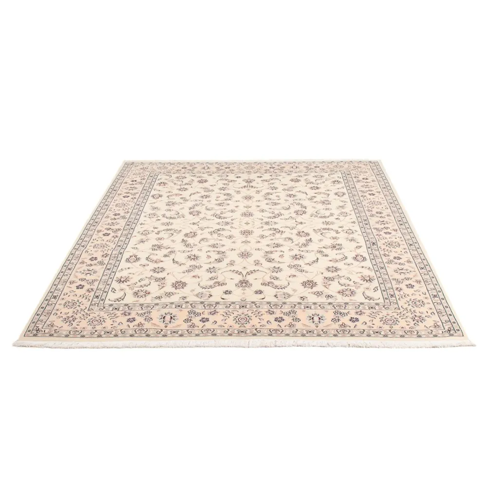 Persisk teppe - Nain - Premium - 198 x 150 cm - krem