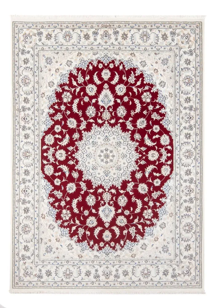 Persisk teppe - Nain - Premium - 200 x 150 cm - rød