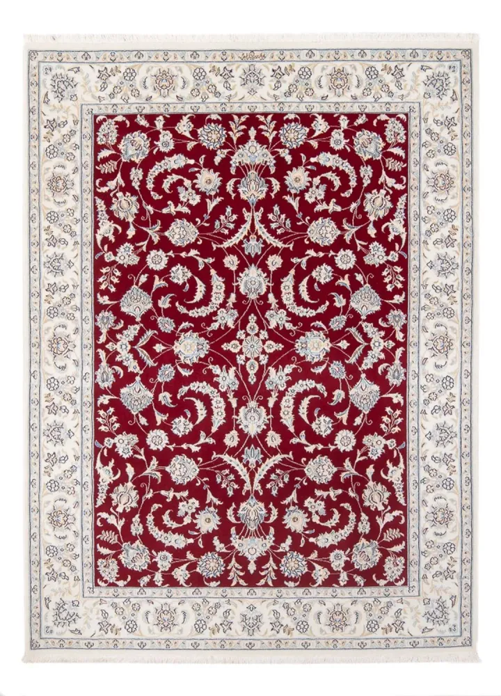 Persisk teppe - Nain - Premium - 202 x 150 cm - rød