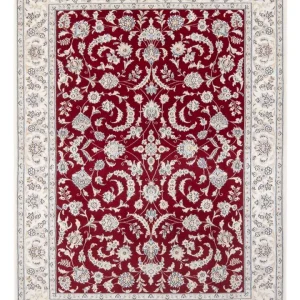 Persisk teppe - Nain - Premium - 202 x 150 cm - rød
