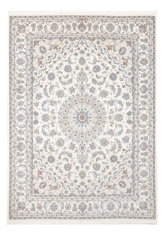 Persisk teppe - Nain - Premium - 204 x 150 cm - krem