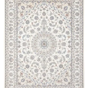 Persisk teppe - Nain - Premium - 204 x 150 cm - krem