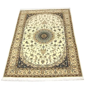 Persisk teppe - Nain - Premium - 205 x 125 cm - naturhvit