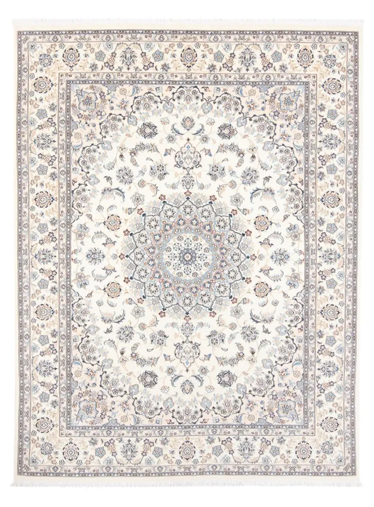 Persisk teppe - Nain - Premium - 206 x 150 cm - krem