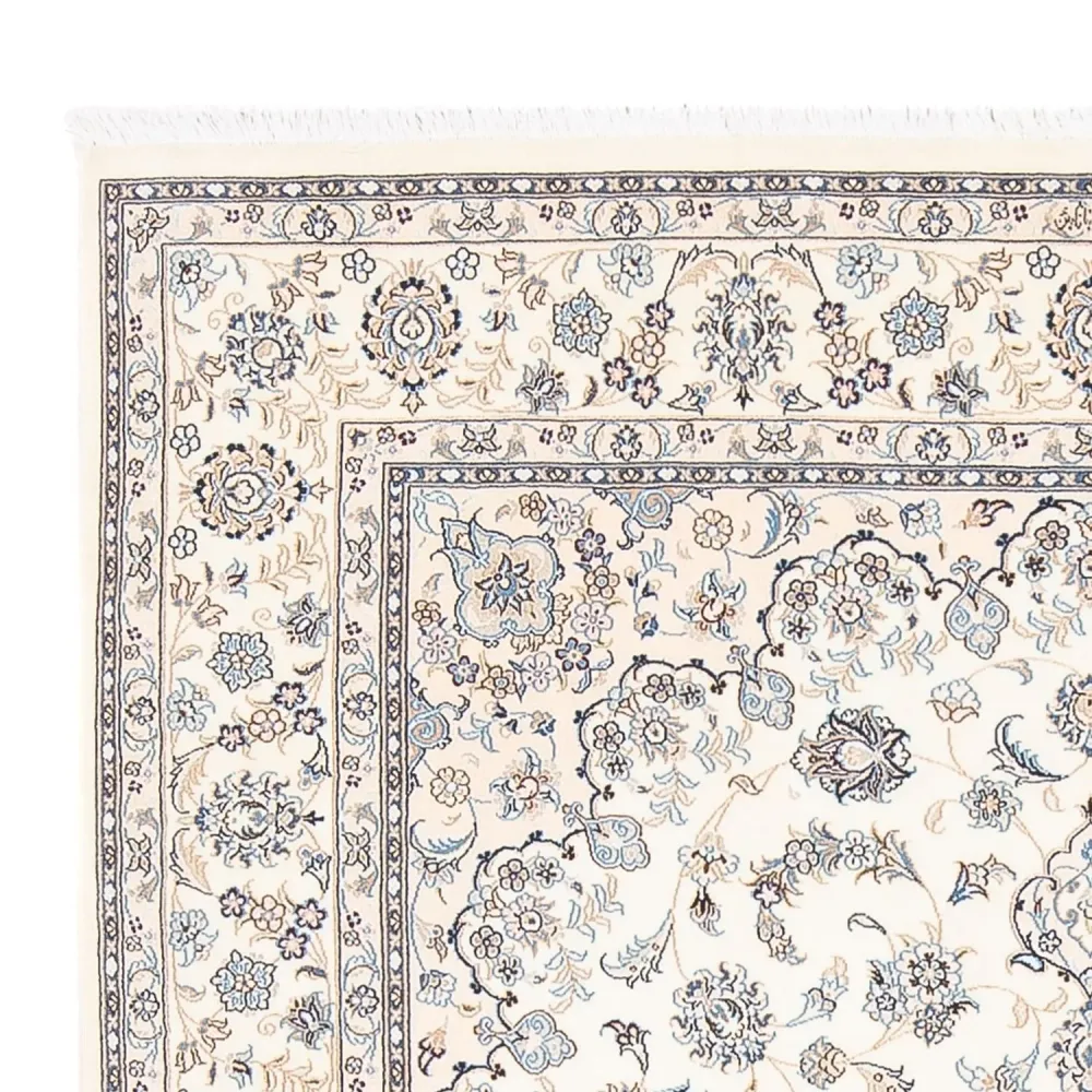 Persisk teppe - Nain - Premium - 206 x 150 cm - krem