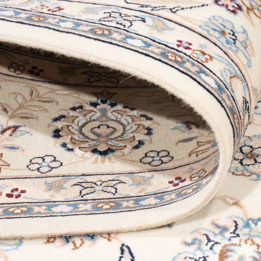 Persisk teppe - Nain - Premium - 206 x 150 cm - krem