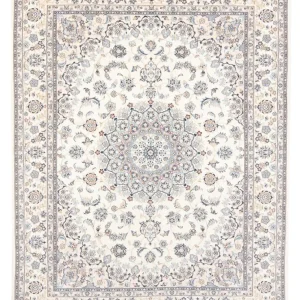 Persisk teppe - Nain - Premium - 206 x 150 cm - krem
