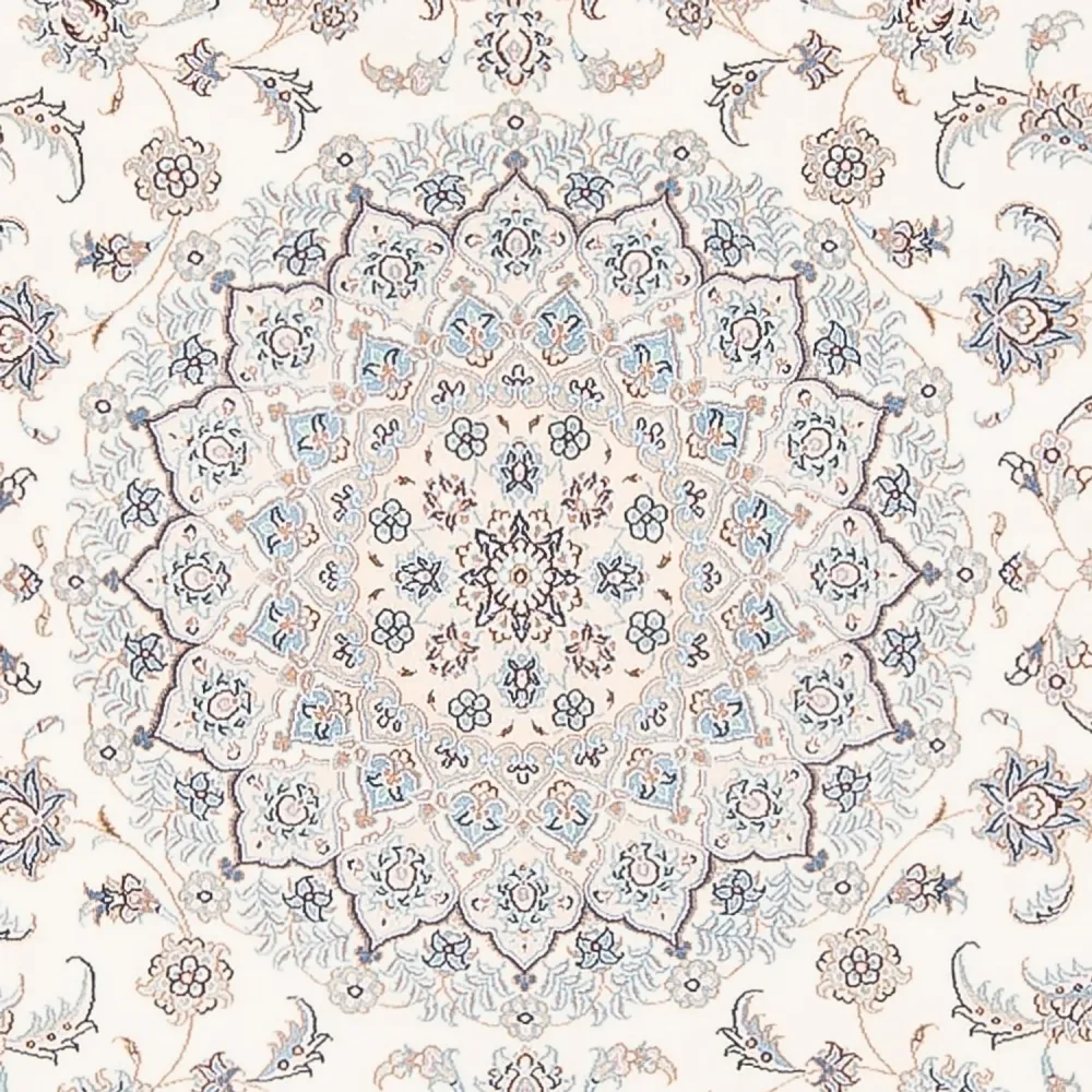 Persisk teppe - Nain - Premium - 208 x 150 cm - krem