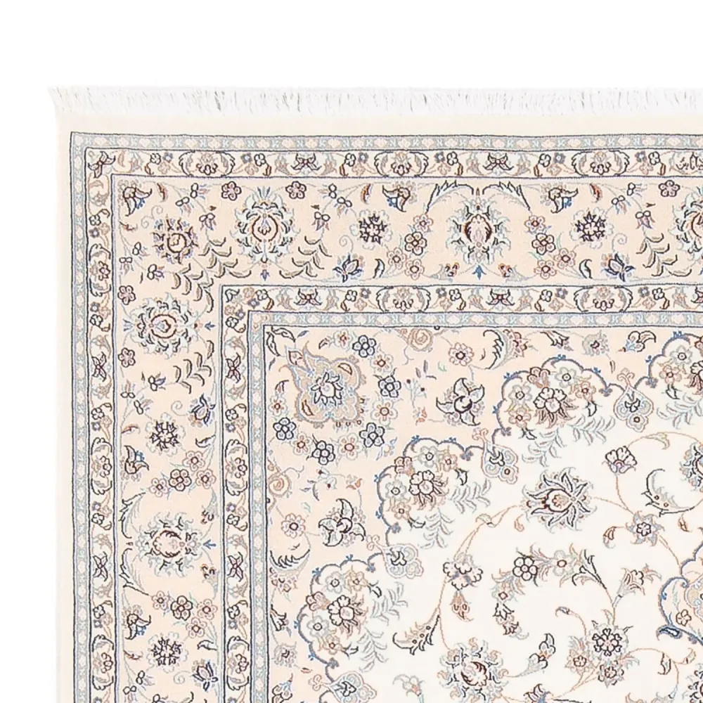 Persisk teppe - Nain - Premium - 208 x 150 cm - krem