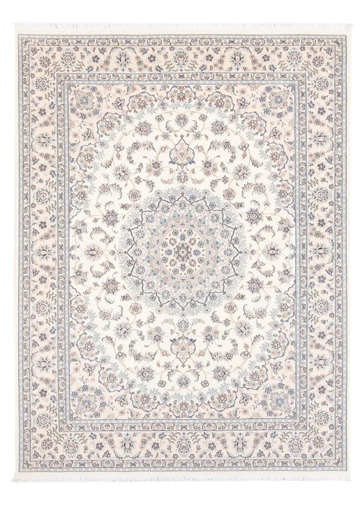 Persisk teppe - Nain - Premium - 208 x 150 cm - krem