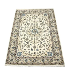 Persisk teppe - Nain - Premium - 212 x 135 cm - naturhvit