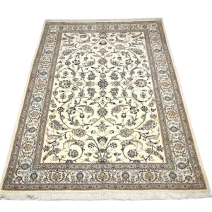 Persisk teppe - Nain - Premium - 253 x 165 cm - naturhvit