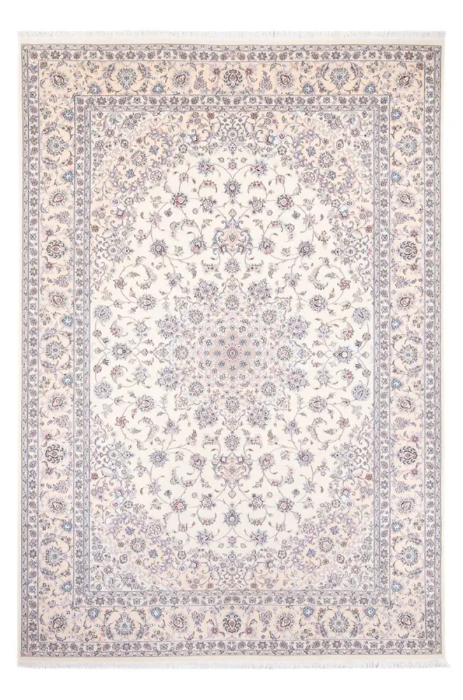 Persisk teppe - Nain - Premium - 302 x 200 cm - krem