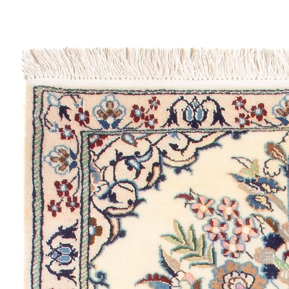 Persisk teppe - Nain - Premium - 80 x 50 cm - krem