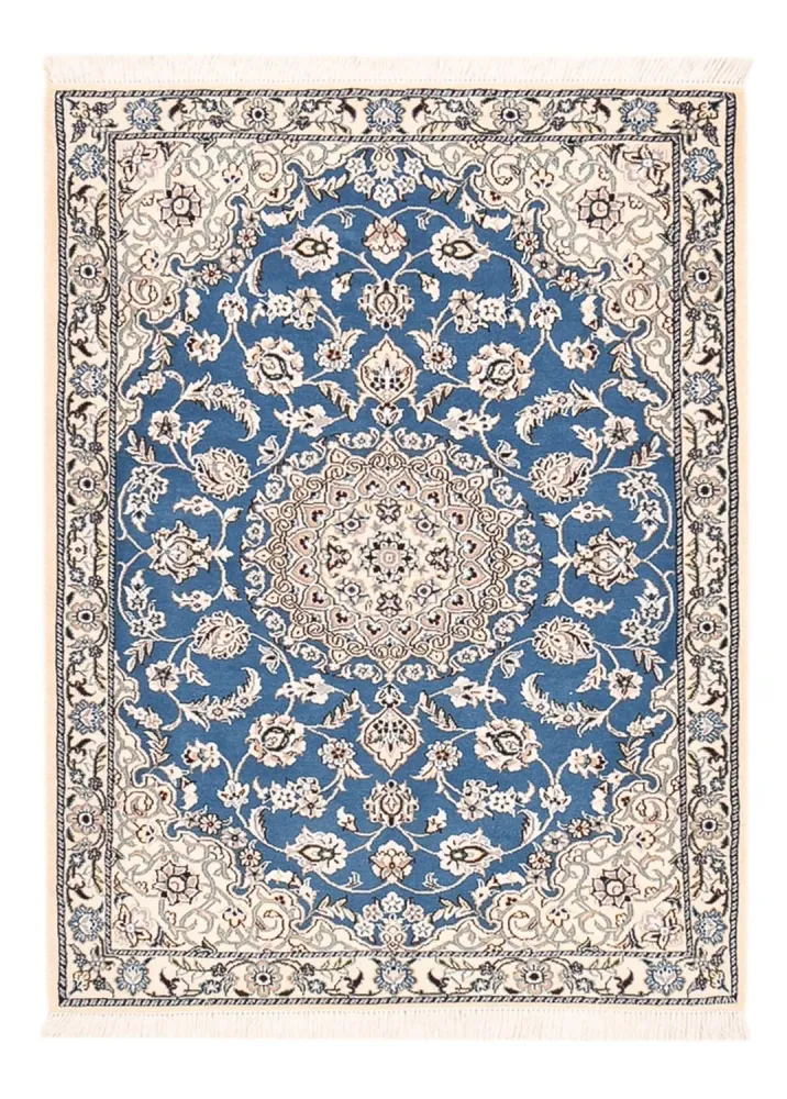 Persisk teppe - Nain - Royal - 127 x 90 cm - blå