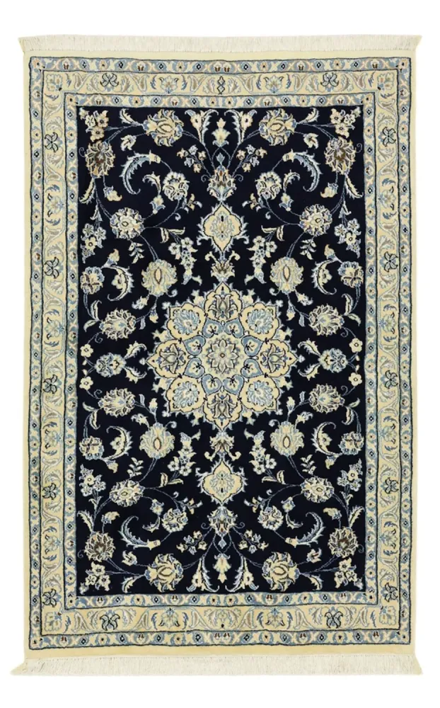 Persisk teppe - Nain - Royal - 136 x 86 cm - mørkeblå