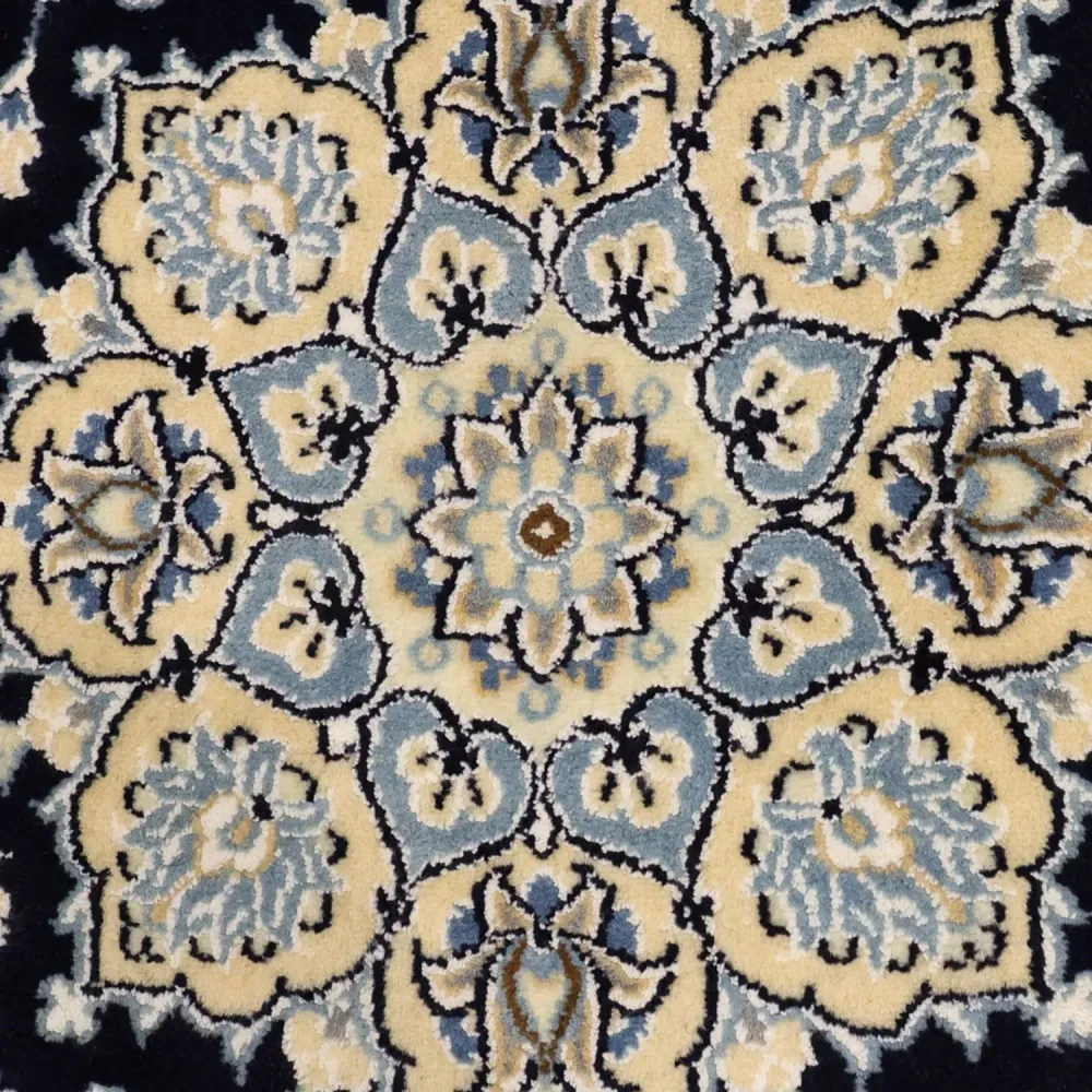 Persisk teppe - Nain - Royal - 136 x 86 cm - mørkeblå