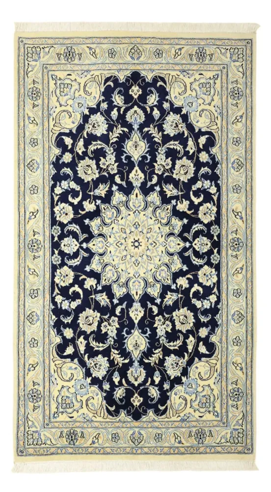 Persisk teppe - Nain - Royal - 152 x 87 cm - mørkeblå