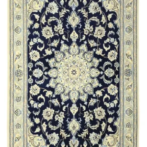 Persisk teppe - Nain - Royal - 152 x 87 cm - mørkeblå