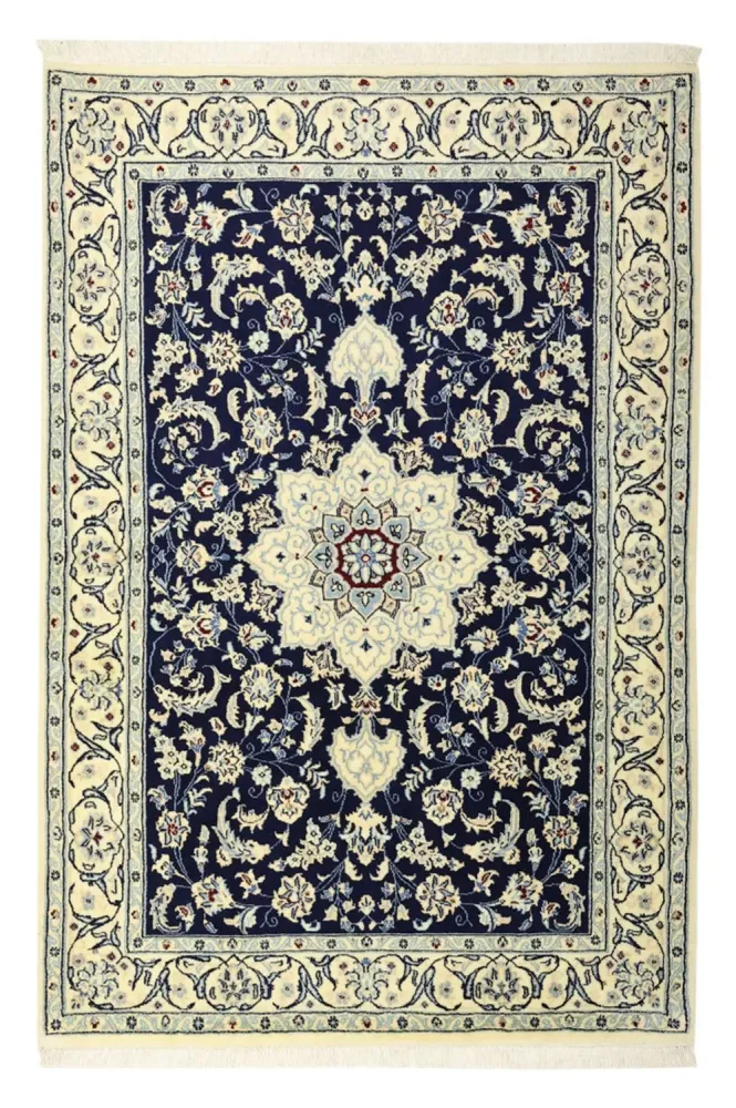 Persisk teppe - Nain - Royal - 157 x 106 cm - mørkeblå