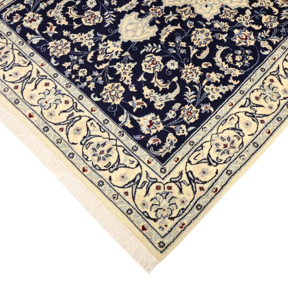 Persisk teppe - Nain - Royal - 157 x 106 cm - mørkeblå